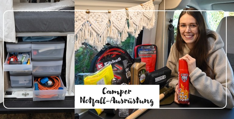 Camper Notfall Ausrüstung